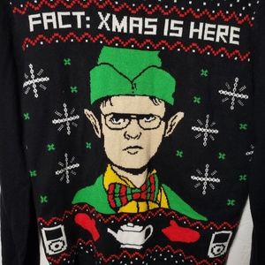 Dwight from the Office holiday Christmas sweater